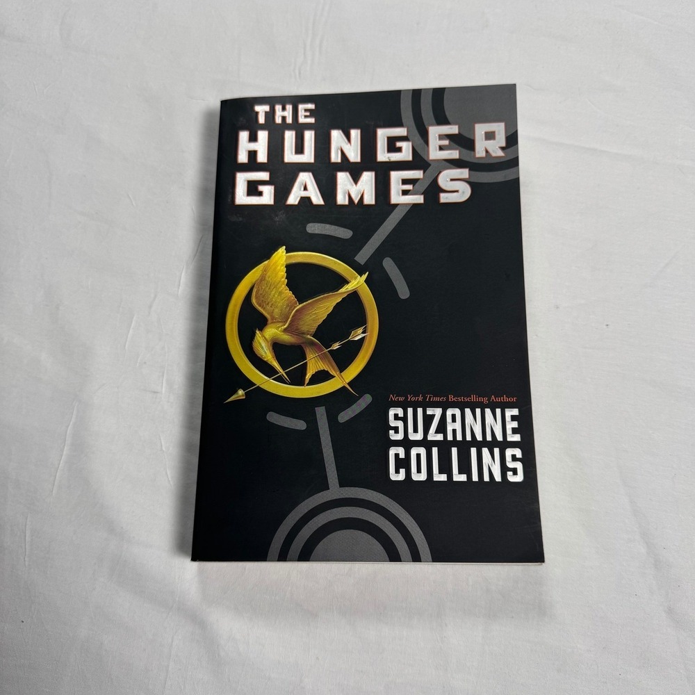 Scholastic The Hunger Games Paperback Young Adult OS Black Dystopian Fiction